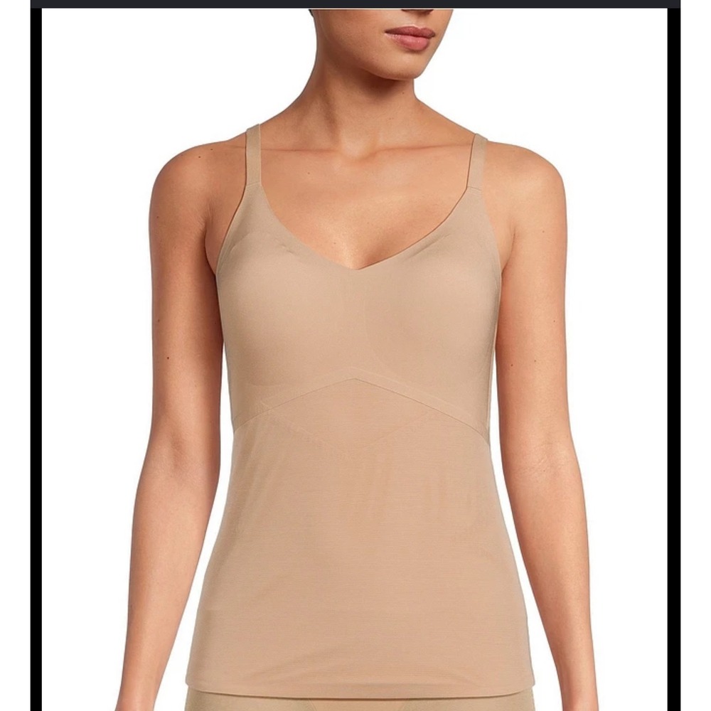 Honeylove LiftWear Cami Shapewear Tank Top Sand Beige Nude Size 2X